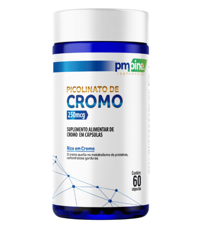 PICOLINATO DE CROMO 250mcg 60 caps