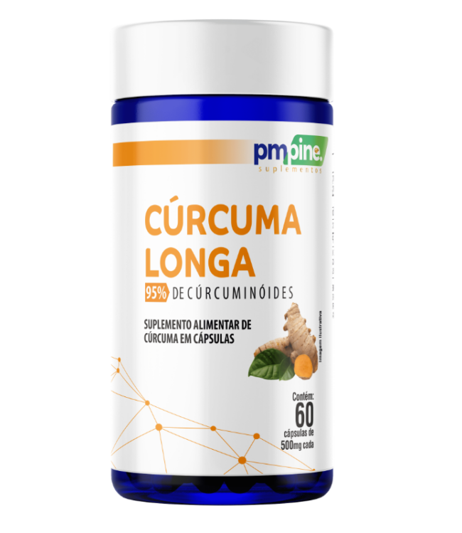 CÚRCUMA LONGA 500mg 60caps PMPINE