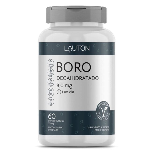 BORO DECAHIDRATADO 8mg 60 COMPRIMIDOS (1 AO DIA) LAUTON