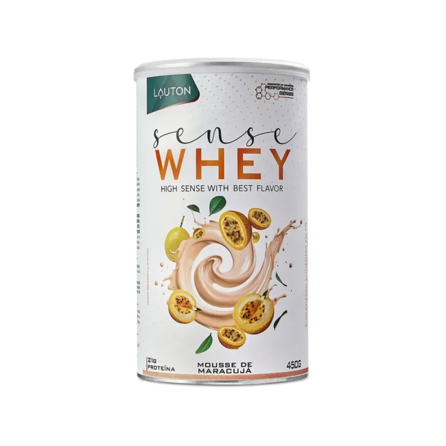 WHEY MOUSSE DE MARACUJÁ 450g (21g PROTEÍNA) LAUTON