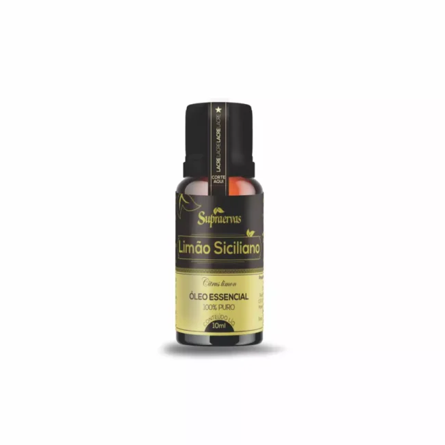 ÓLEO ESSENCIAL DE LIMÃO SICILIANO 10ml