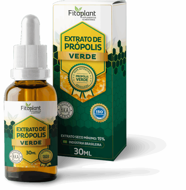 EXTRATO DE PRÓPOLIS VERDE 30ml