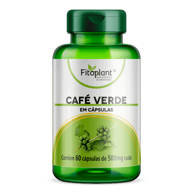 CAFÉ VERDE 500 mg 60 CAPS  FITOPLANT