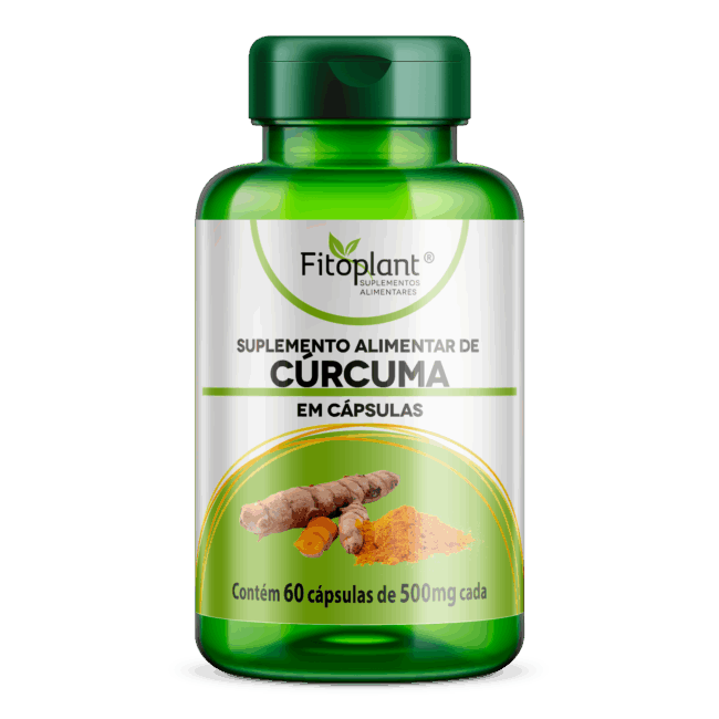 CÚRCUMA LONGA 600mg 60caps  FITOPLANT