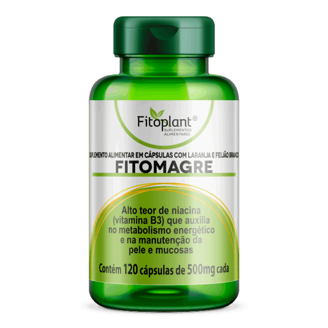 FITOMAGRE 600 mg COM 120 CAPS  FITOPLANT