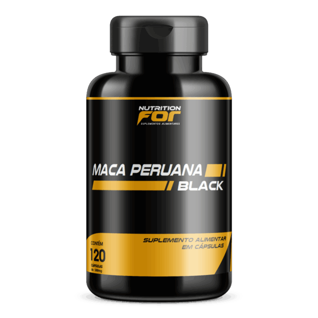 MACA PERUANA BLACK 600mg 120caps