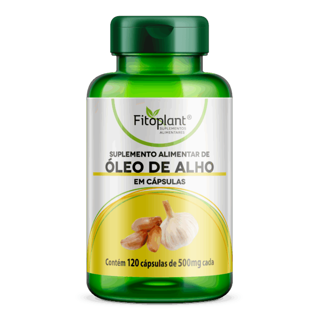 ÓLEO DE ALHO 700 MG 120 CAPS  FITOPLANT