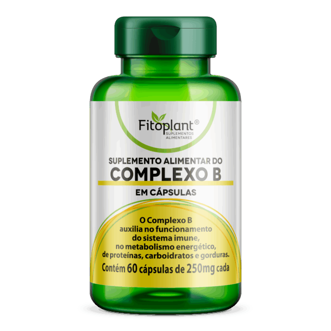 COMPLEXO B 400mg 60 caps  FITOPLANT