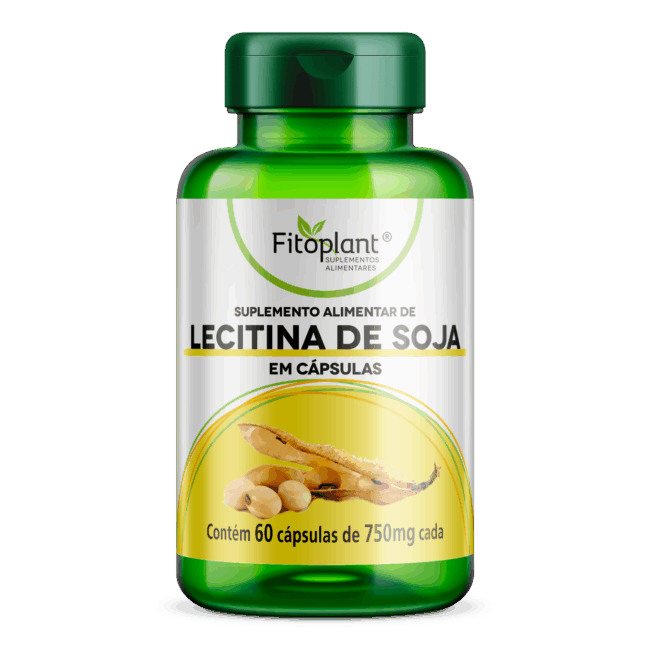 LECITINA DE SOJA 1450mg 60caps  FITOPLANT