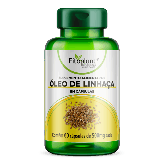 ÓLEO DE LINHAÇA 700 MG 60 CAPS FITOPLANT