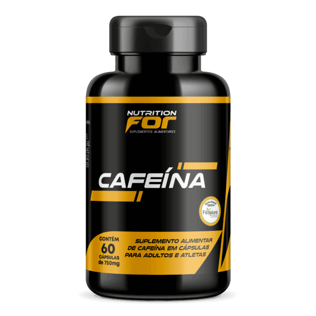 CAFEÍNA 750mg 60 caps