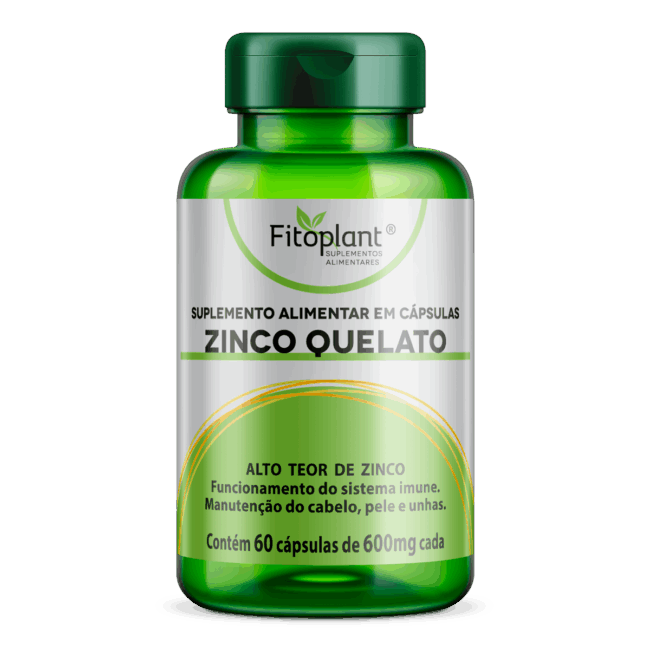 ZINCO QUELATO 600mg 60caps
