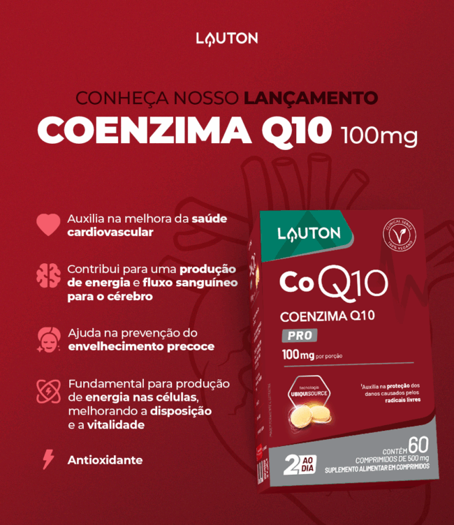 COENZIMA Q10 100mg LAUTON - Imagem 2
