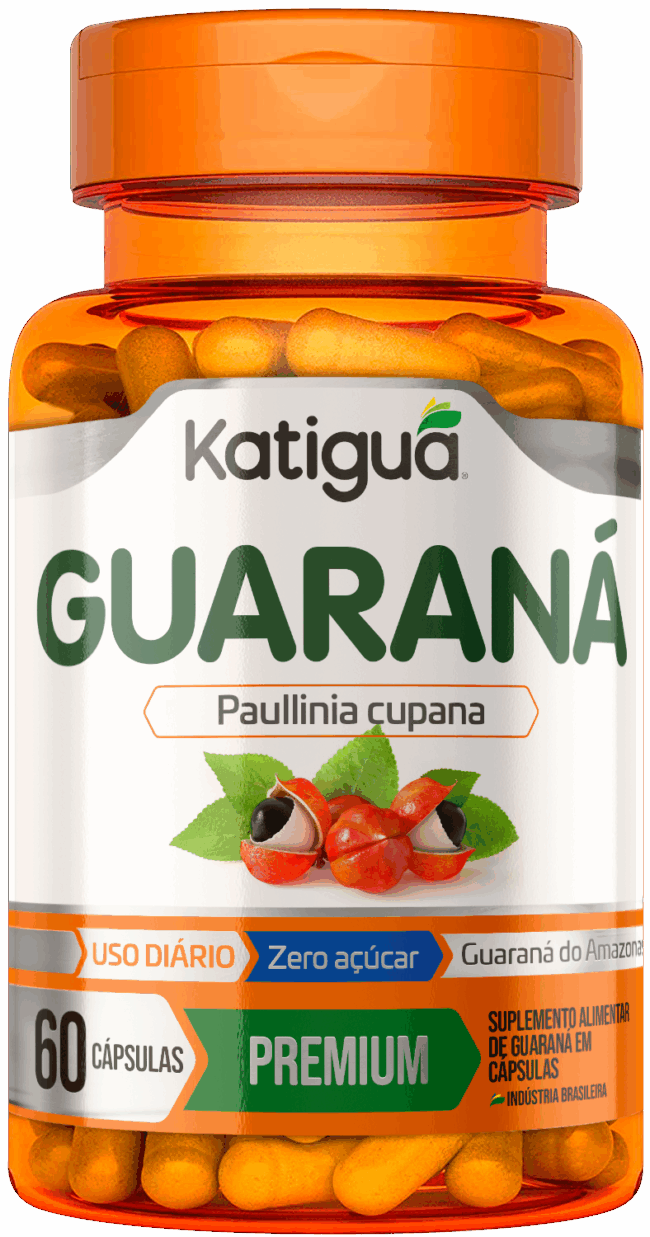 GUARANÁ 60caps KATIGUA