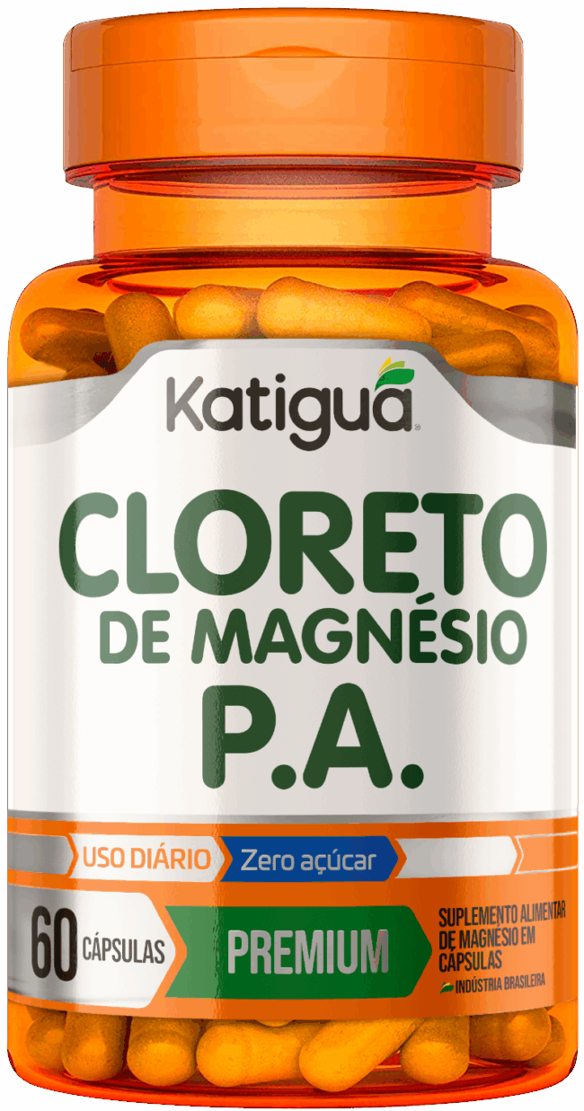 CLORETO DE MAGNÉSIO P A 60caps KATIGUA