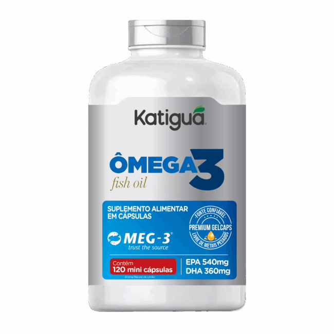 OMEGA3 632MG 540EPA 360DHA 120CAPS MEG3 KATIGUA