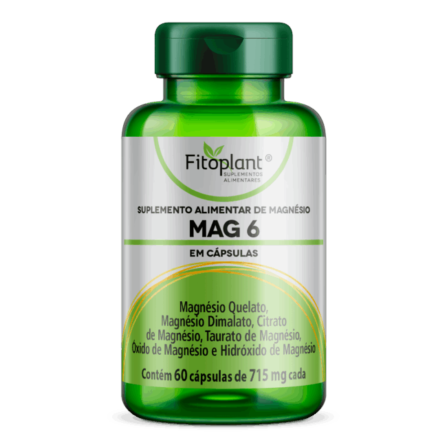 MAG 6 715mg 60caps FITOPLANT