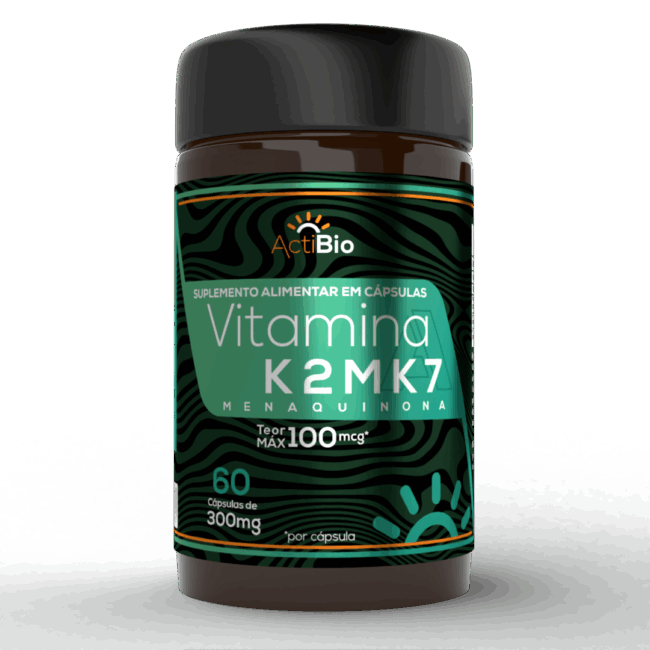 VITAMINA K2 MK7 - MENAQUINONA 60caps 350mg